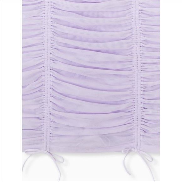 Torrid size 2 Purple lilac drawstring underwire chemise - Picture 4 of 8